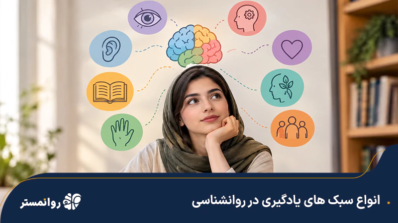 انواع سبک های یادگیری در روانشناسی